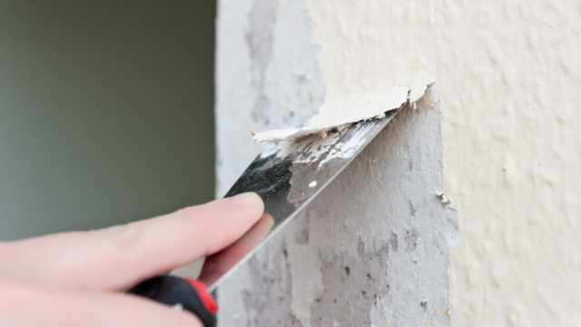 oude verf verwijderen